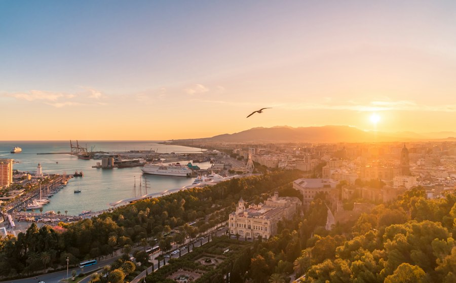 Málaga — pobřeží Costa del Sol