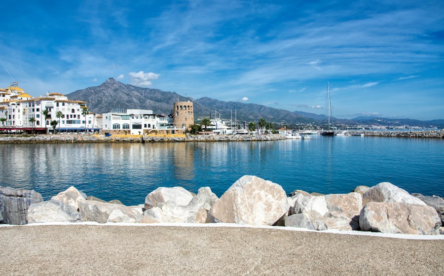 Marbella — pobřeží Costa del Sol